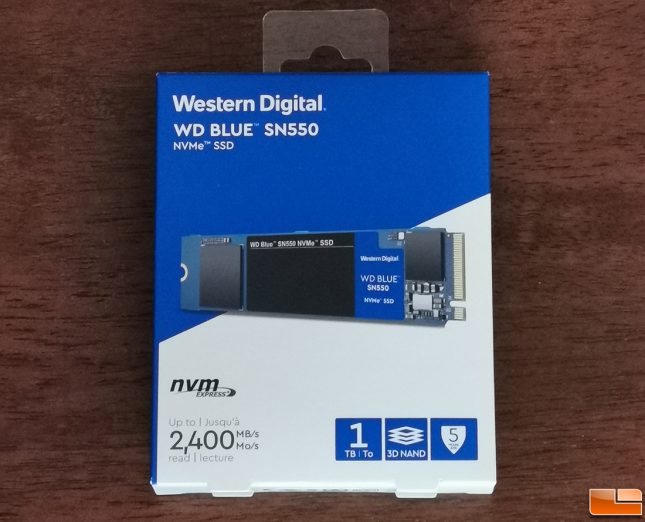 WD Blue SN550 NVMe SSD 1TB Drive