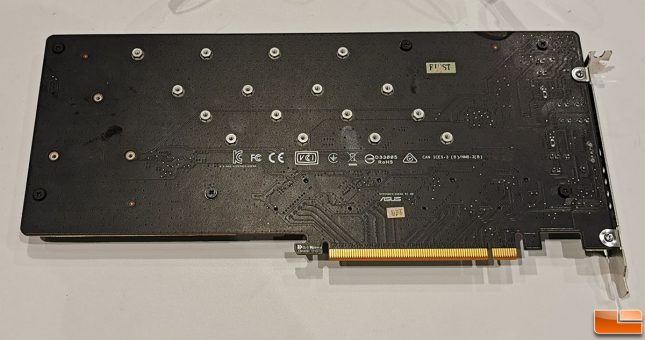 ASUS Hyper M.2 X16 Gen 4 card