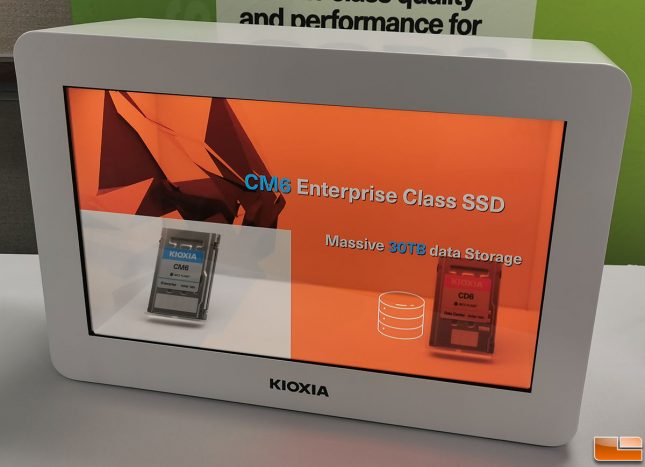 Kioxia CM6 Enterprise SSD