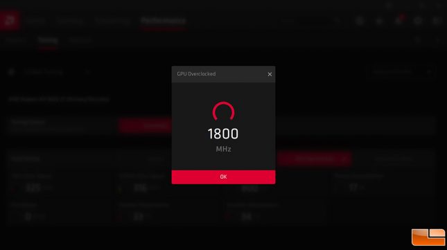 Radeon Software Performance Tuning Overclock