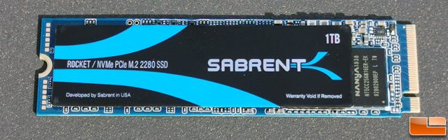 Sabrent Rocket 1TB NVMe SSD