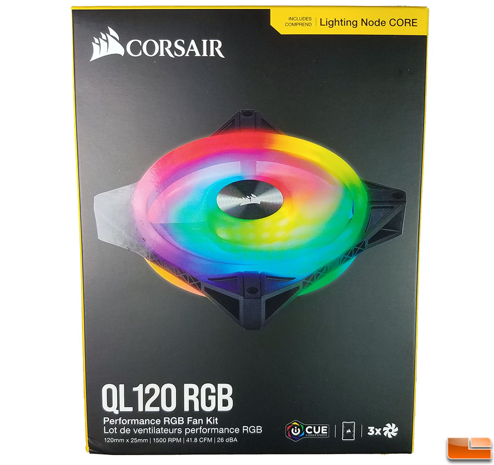 Corsair QL Series - QL120 RGB LED Fan Kit Review - Legit Reviews