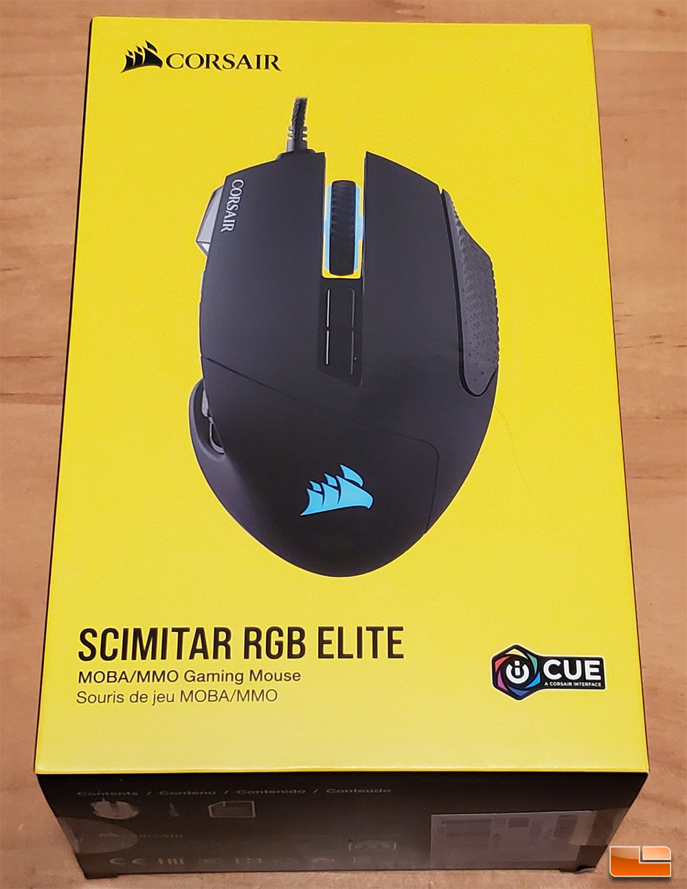 Corsair Scimitar RGB Gaming Mouse Review - Legit Reviews
