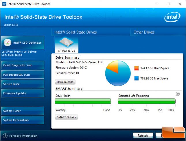 Intel SSD Toolbox