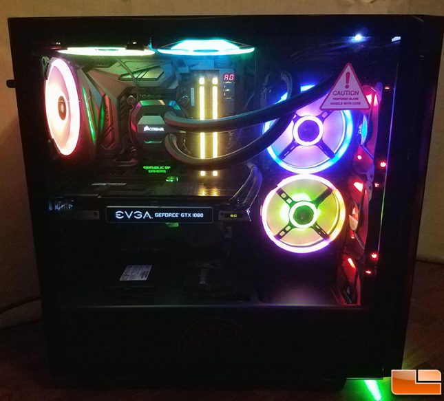 XPG Invader Finished Gaming PC Build