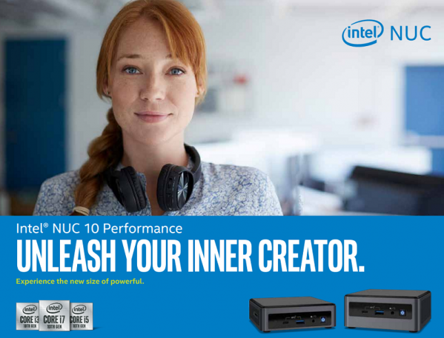 Intel NUC 10 Performance