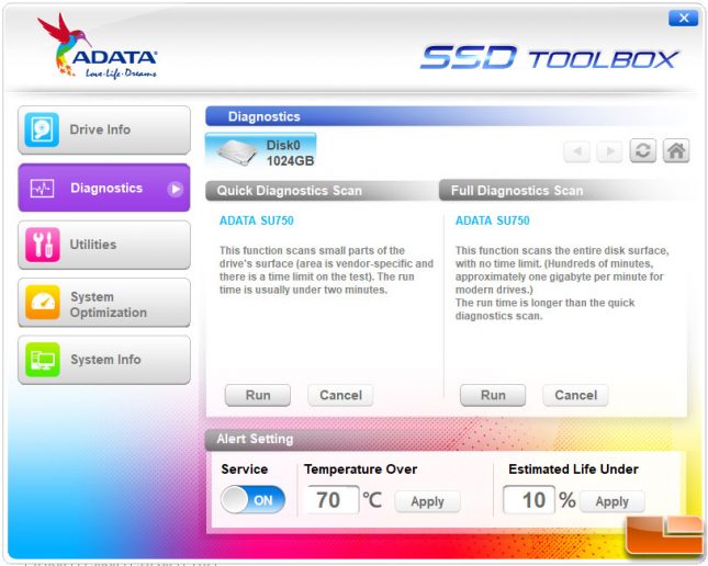 ADATA SSD Toolbox App