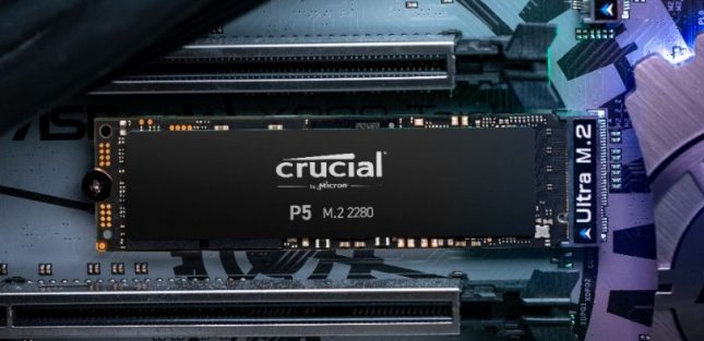 Crucial P5 SSD