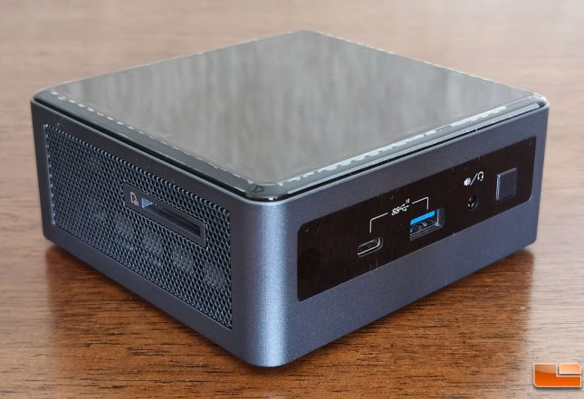 Intel NUC 10 - Frost Canyon Front
