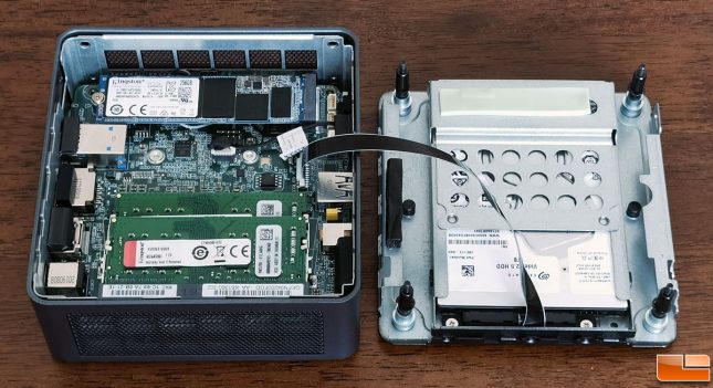 Intel NUC 10 - Frost Canyon - Inside