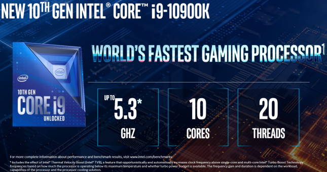 Intel 10th Gen Core Launch - Slide 5