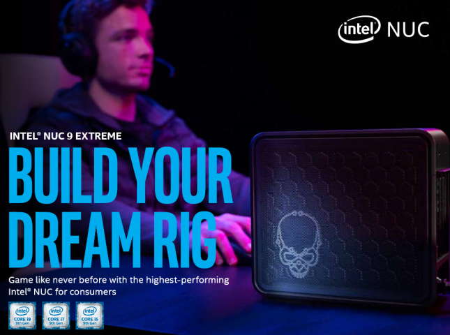 Intel NUC 9 Extreme Kit