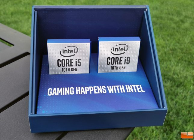 Intel Core i9-10900K Media Packaging