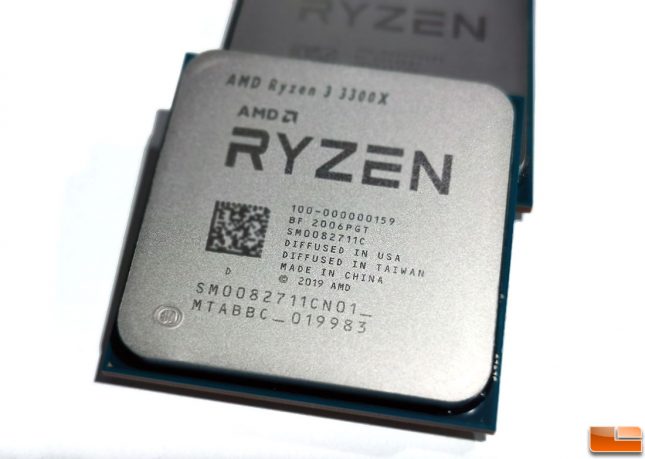 AMD Ryzen 3 3300X CPU