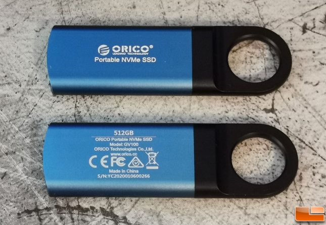 ORICO Portable NVMe SSD GV100