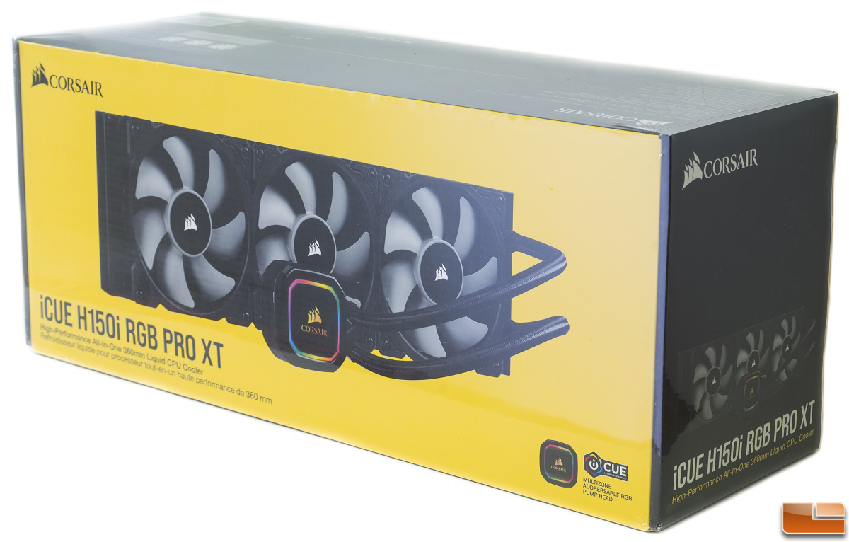 trekant Enhed lineal Corsair iCUE H150i RGB PRO XT CPU Cooler Review - Legit Reviews