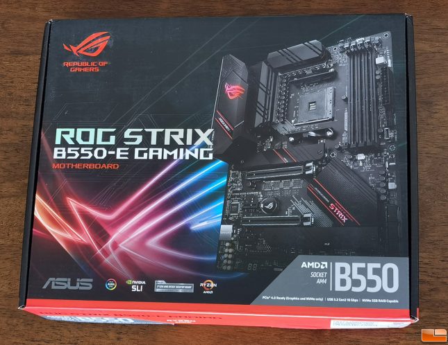 ASUS ROG Strix B550-E Gaming Motherboard