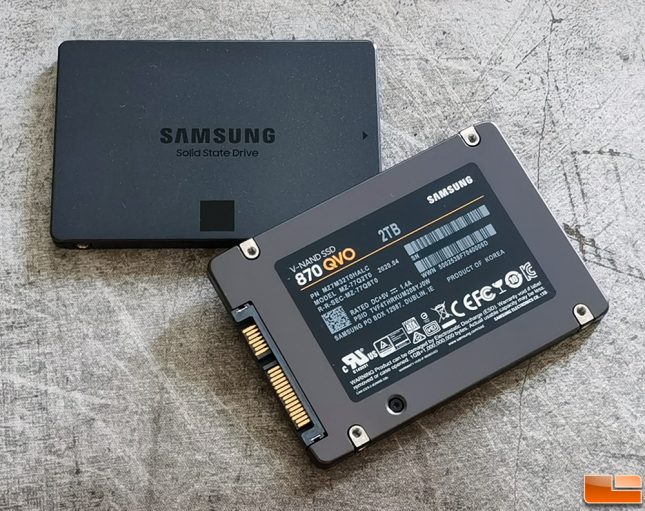 Samsung SSD 870 QVO Drives