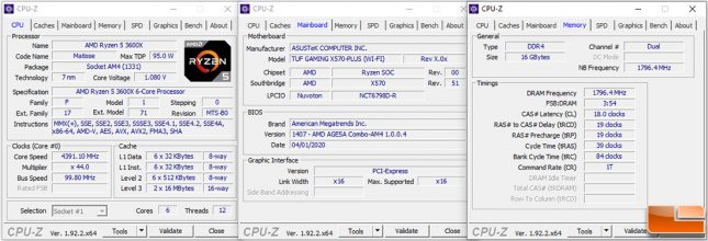 LR SSD Test System Settings