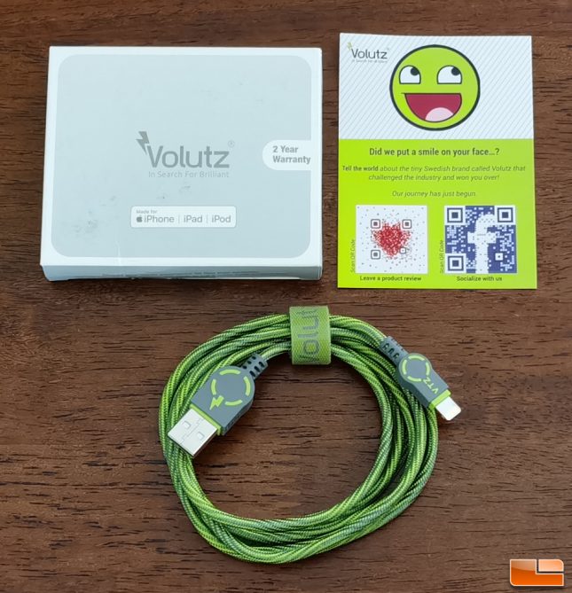 Volutz iPhone Charging Cable