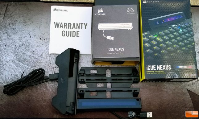 Corsair iCUE Nexus Unboxing Accessories