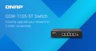 QNAP QSW-1105-5T 2.5GbE Network Switch