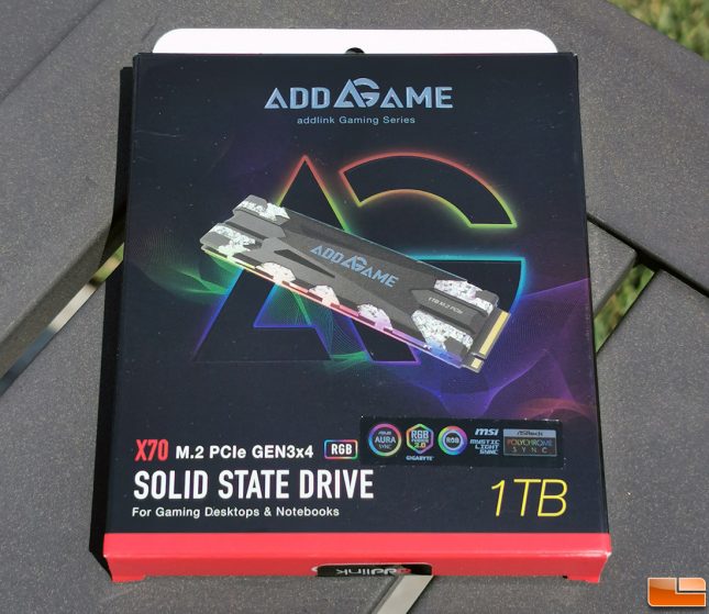 Addlink Addgame X70 RGB NVMe SSD