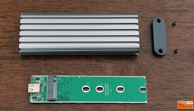 Alxum Aluminum M.2 NVME SSD Enclosure PCB