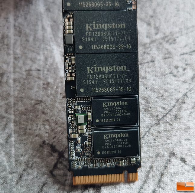 Kingston KC2500 TLC NAND Flash