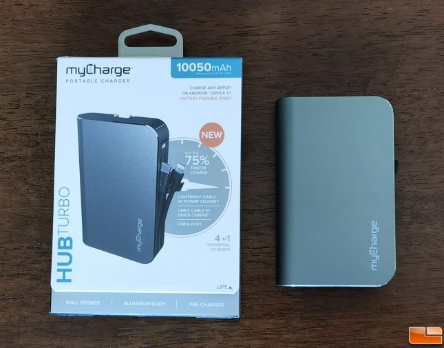 myCharge Hub Turbo Portable Charger