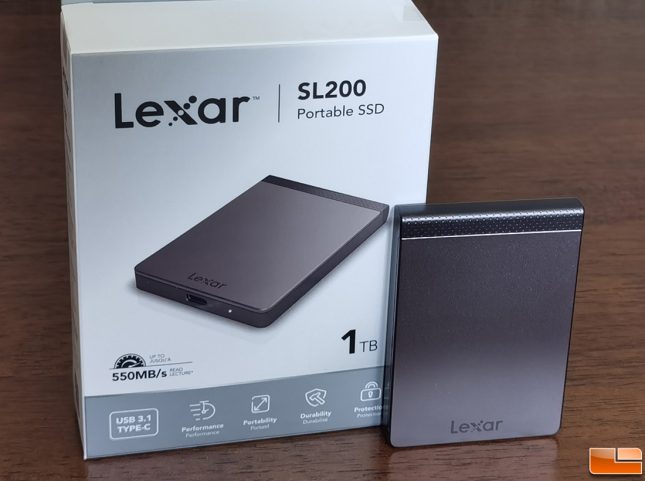 Lexar SL200 Portable SSD