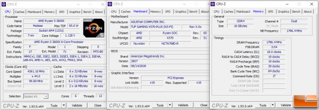 AMD X570 System Settings
