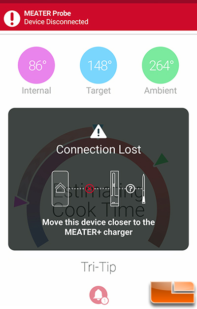 Meater+ Bluetooth Connection Lost