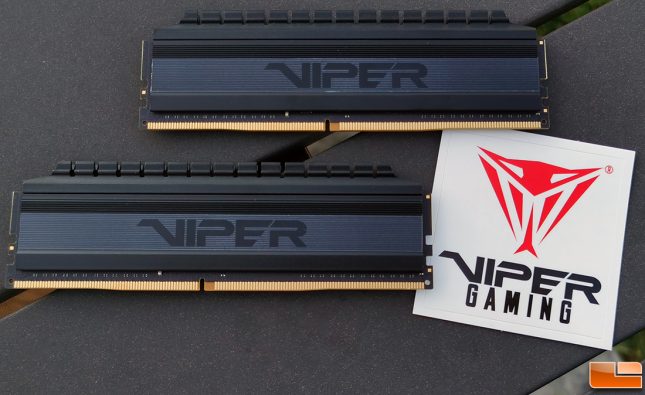 Patriot Viper 4 Gaming Blackout Series16GB DDR4 4133MHz Memory Kit