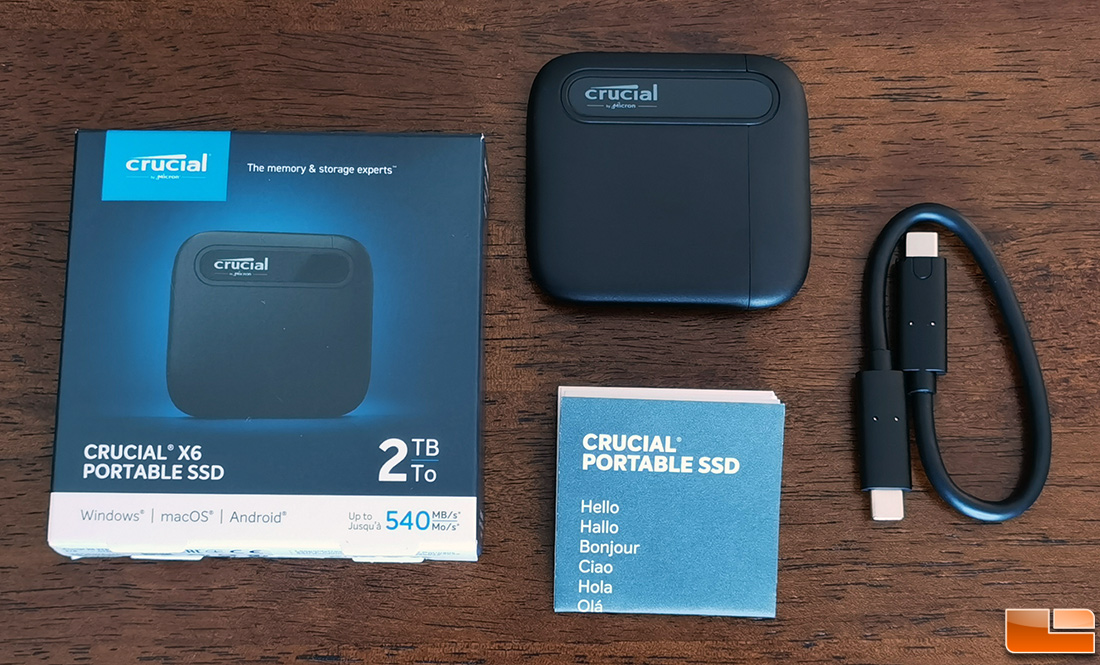 Crucial X6 Portable SSD Review - 2TB Model Tested - Legit Reviews