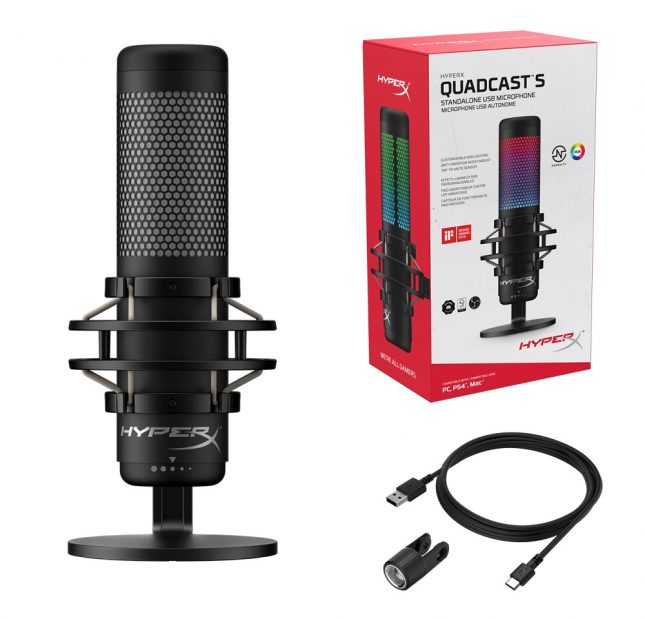 HyperX QuadCast S Microphone