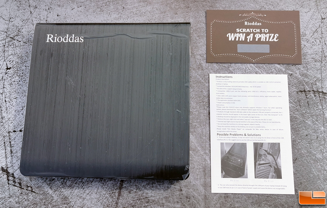 Rioddas External CD/DVD Optical USB Drive Review - Legit Reviews