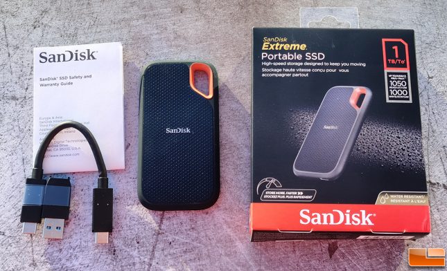 SanDisk Extreme Portable SSD V2 Accessories