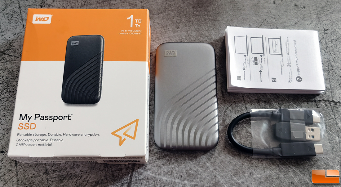 Portico Teknologi fabrik WD My Passport SSD 2020 1TB Portable Drive Review - Legit Reviews