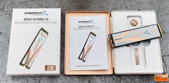 Sabrent 2TB Rocket Q4 NVMe SSD Bundle