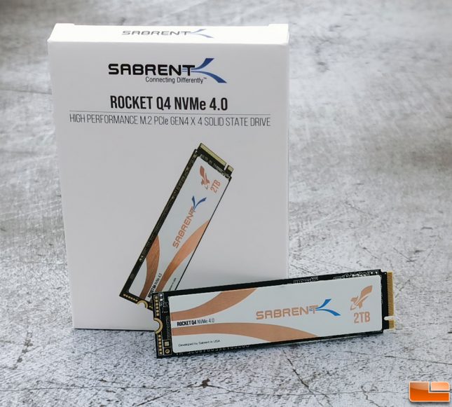 Sabrent 2TB Rocket Q4 NVMe PCIe Gen4 SSD
