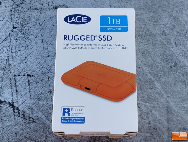 Lacie Rugged SSD Portable Drive