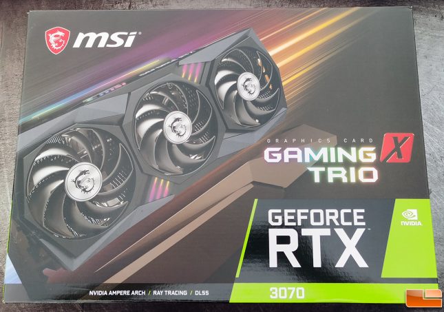 MSI GeForce RTX 3070 GAMING X TRIO 8GB