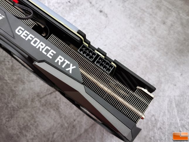 MSI GeForce RTX 3070 GAMING X TRIO 8GB PCIe Power Connectors