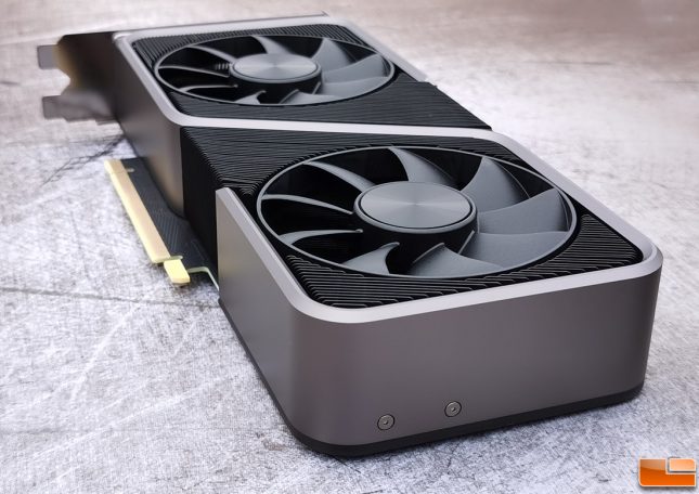 NVIDIA GeForce RTX 3070 Founders Edition Bottom End