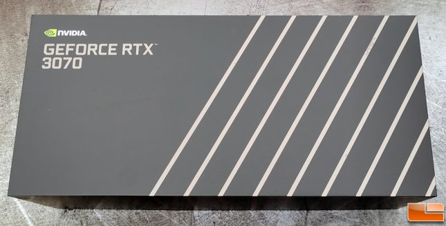 NVIDIA GeForce RTX 3070 Founders Edition Video Card Box