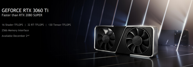 GeForce RTX 3060 Ti Marketing Slide