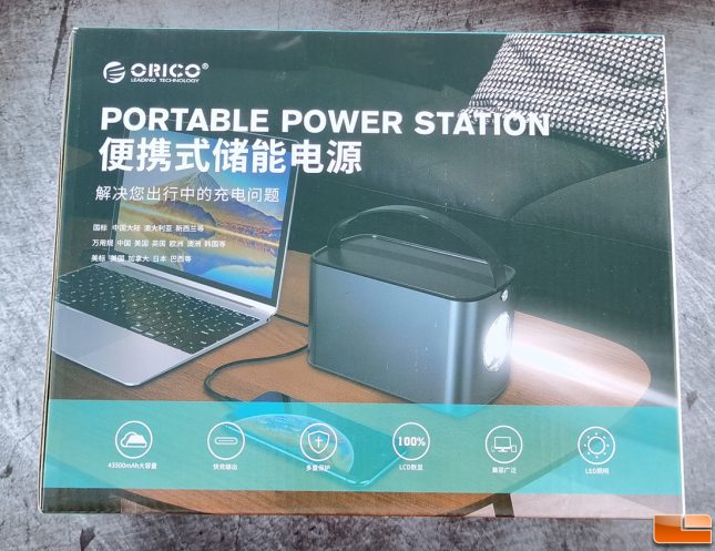 ORICO Portable Power Station Retail Box
