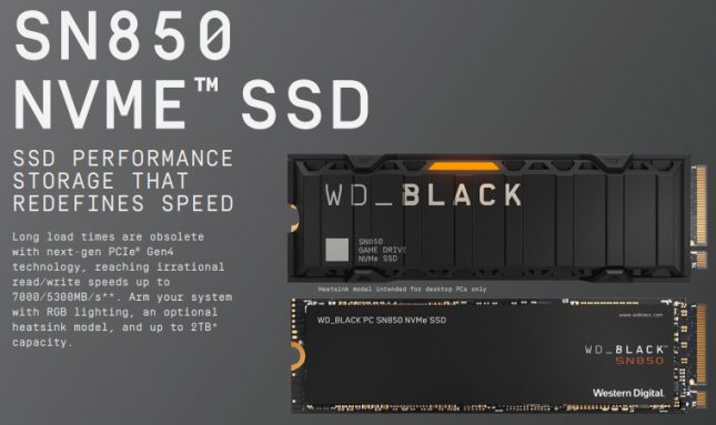 WD_BLACK SN850 NVMe SSD