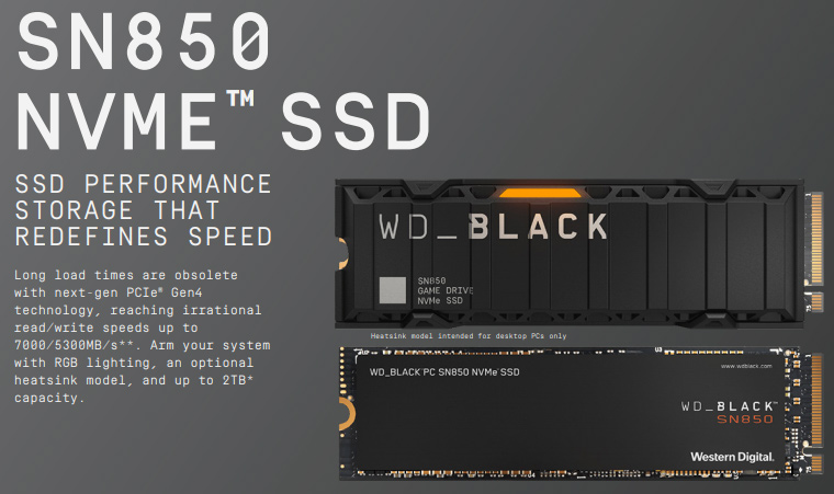 Wd Black Sn850 2tb Pcie Gen4 Nvme Ssd Review Legit Reviews Wd Black Sn850 Take Performance To The Next Level